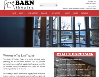 Barn Theatre Website