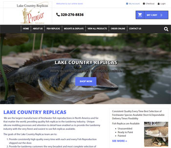 Lake Country Replicas Website